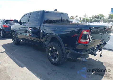 2021 Ram 1500 Rebel 4X4 5'7 Box z USA, uszkodzony, nr VIN 1C6SRFLT1MN569480